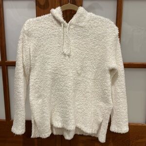 Z Supply White Fuzzy Hoodie